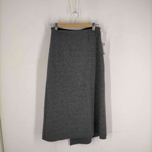ザラ ZARA Wool Blend A-line Midi Skirt ウール混スカート レディース JPN:L