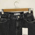 ザラ ZARA WIDE-LEG CROPPED HIGH-WAIST FRONT SEAMED JEANS レディース 34