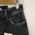 ザラ ZARA WIDE-LEG CROPPED HIGH-WAIST FRONT SEAMED JEANS レディース 34
