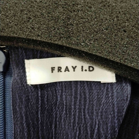 フレイアイディー FRAY I.D 24SS パイピングデザインサテンタックワンピース レディース 0