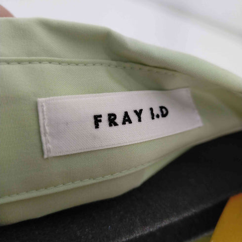 フレイアイディー FRAY I.D 24SS 2タックスリーブボックスシャツ レディース FREE