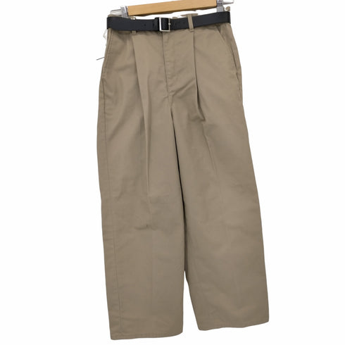 ジャーナルスタンダードレリューム JOURNAL STANDARD relume 23AW ベルト付きタックチノパンツ レディース JPN:36