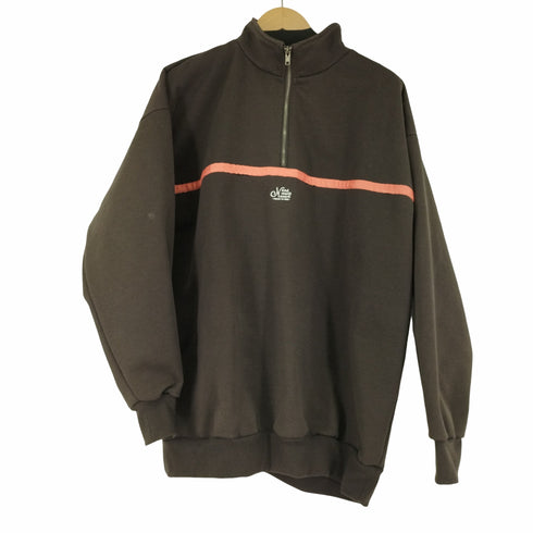 フリークスストア FREAKS STORE ×KAO YORI NAKAMI PIPING HALF ZIP SWEA ハーフジップスウェット メンズ JPN:L