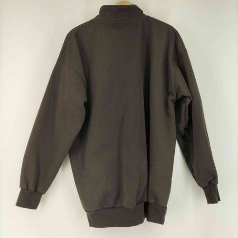 フリークスストア FREAKS STORE ×KAO YORI NAKAMI PIPING HALF ZIP SWEA ハーフジップスウェット メンズ JPN:L
