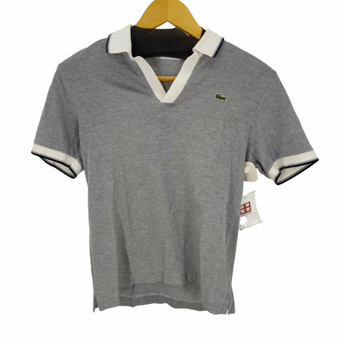ラコステ LACOSTE ロゴワッペン スキッパーポロシャツ メンズ JPN:2