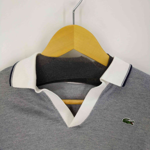 ラコステ LACOSTE ロゴワッペン スキッパーポロシャツ メンズ JPN:2