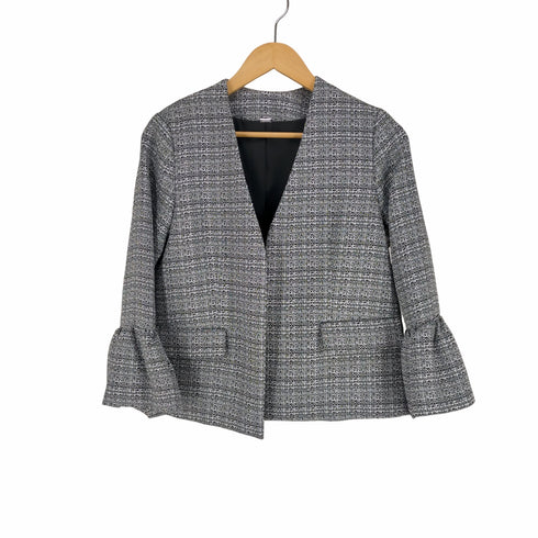 ミラオーウェン Mila Owen 23AW ベルスリーブノーカラージャケット レディース JPN:0