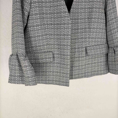 ミラオーウェン Mila Owen 23AW ベルスリーブノーカラージャケット レディース JPN:0