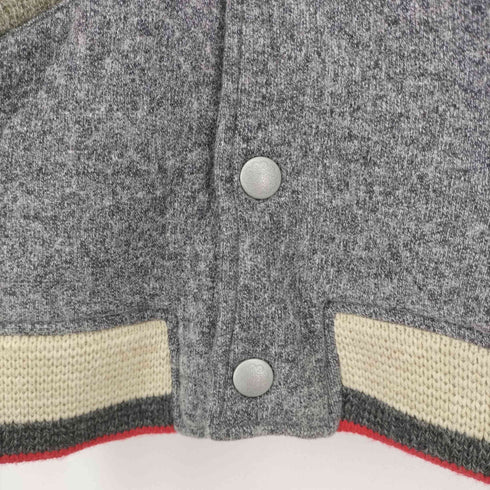ジプシーアンドサンズ GYPSY&SONS ショールカラー スナップボタン ウールスタジャン メンズ JPN:S