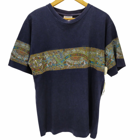 Gooses T-Shirts MADE IN AUSTRALIA アボリジナルアートプリントTシャツ メンズ L