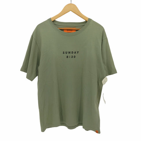 ユニバーサルオーバーオール UNIVERSAL OVERALL バックプリント S/S コットン Tシャツ メンズ import:XL