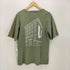 ユニバーサルオーバーオール UNIVERSAL OVERALL バックプリント S/S コットン Tシャツ メンズ import:XL