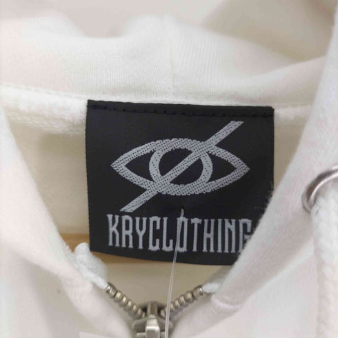 フメイ KRY CLOTHING 生き地獄 ショート丈 ダメージ ジップアップ パーカー メンズ JPN:S
