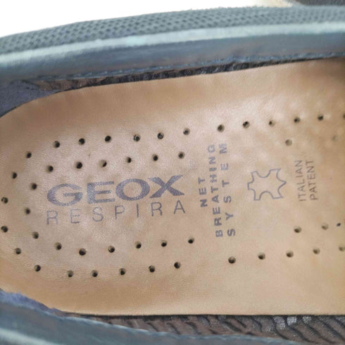 ジェオックス GEOX RESPIRA NET BREATHING SYSTEM スエード地 スニーカー メンズ UK:10