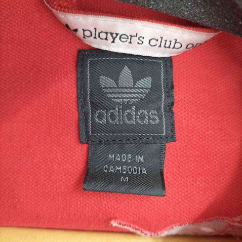 アディダス adidas 00s バック刺繍xワッペンカスタム サイドライントラックジャケット メンズ JPN:M