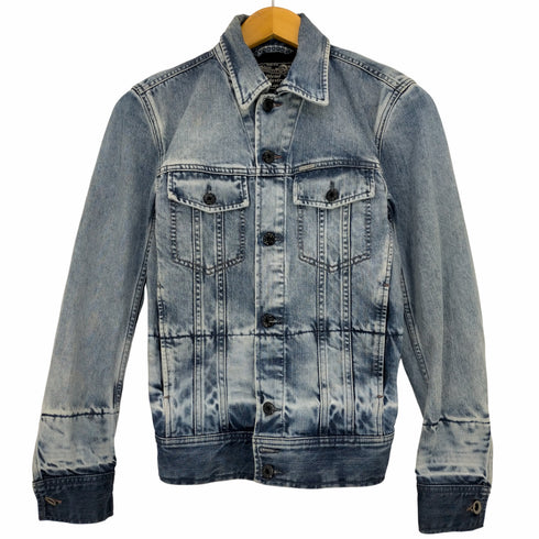 ディーゼル DIESEL D-JIM ケミカルウォッシュ デニムジャケット レディース import:XS