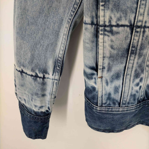ディーゼル DIESEL D-JIM ケミカルウォッシュ デニムジャケット レディース import:XS