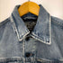 ディーゼル DIESEL D-JIM ケミカルウォッシュ デニムジャケット レディース import:XS