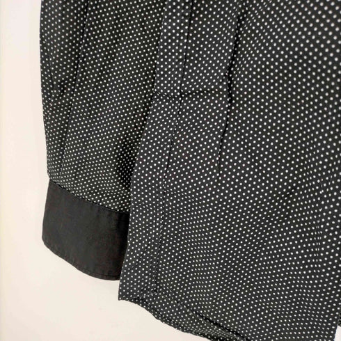 フレッドペリー FRED PERRY ドット柄 比翼シャツ メンズ import:S