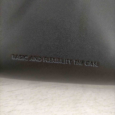 ザケース THE CASE box shoulder/eco-light leather メンズ