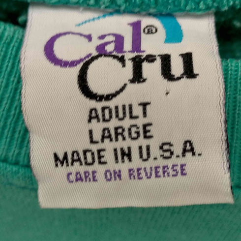 フルギ calcru USA製 COLORADO アートプリント スウェット メンズ import:L