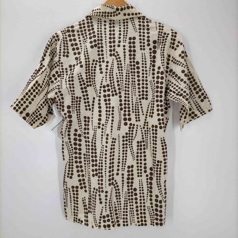 LORENZ SUMMA SOHNE MADE IN GERMANY 総柄 S/S オープンカラーシャツ メンズ import:M