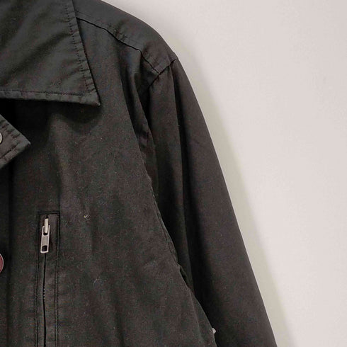 ステューシー Stussy 00S AUTHENTIC OUTER GEAR OLD STUSSY 裏地フリース ショートPコート メンズ import:L