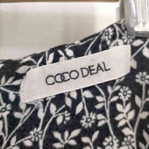 ココディール COCO DEAL ボタニカルフラワープリント ハイウエストマーメイドスカート レディース