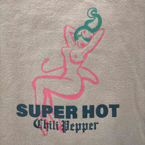 エックスガール X-girl SUPER HOT ヌードガールプリント S/S クルーネックTシャツ レディース JPN:XL