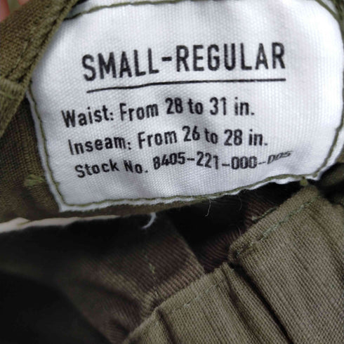 リプロダクション オブ ファウンド REPRODUCTION OF FOUND リップストップ カーゴパンツ レディース SMALL-REGULAR
