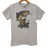 ポートアンドカンパニー PORT and COMPANY 染み込みフィッシュプリント S/S クルーネックTシャツ メンズ import:S