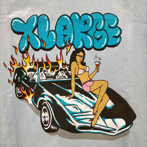 エクストララージ XLARGE S/S TEE BURN DOWN メンズ JPN:S