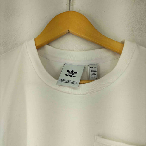 アディダスオリジナルス adidas Originals Artist Tee Funny Printing Sports Round Neck Short Sleeve White メンズ import:S