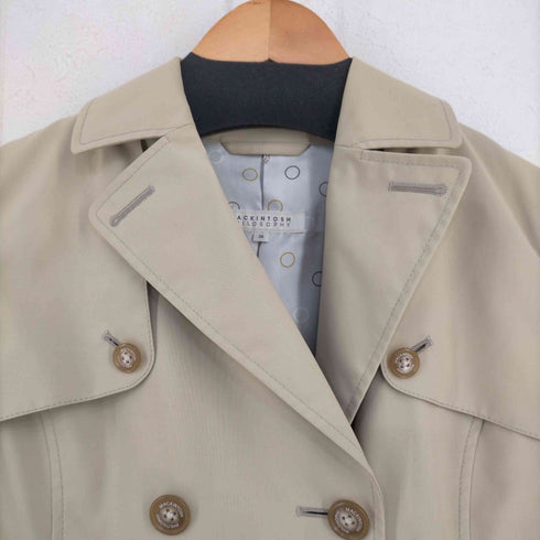 トロッター マッキントッシュフィロソフィー TROTTER MACKINTOSH PHILOSOPHY トレンチコート レディース JPN:38