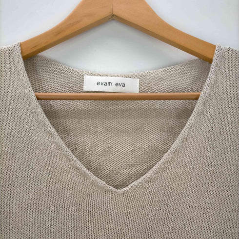 エヴァムエヴァ evam eva coil yarn vest レディース JPN:M