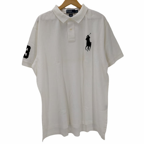 ポロバイラルフローレン Polo by RALPH LAUREN 90S ポニー刺繍 半袖ポロシャツ メンズ import:XXL
