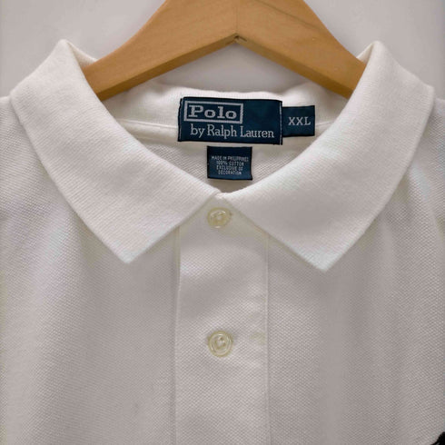 ポロバイラルフローレン Polo by RALPH LAUREN 90S ポニー刺繍 半袖ポロシャツ メンズ import:XXL