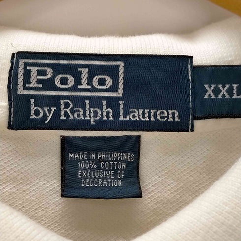 ポロバイラルフローレン Polo by RALPH LAUREN 90S ポニー刺繍 半袖ポロシャツ メンズ import:XXL