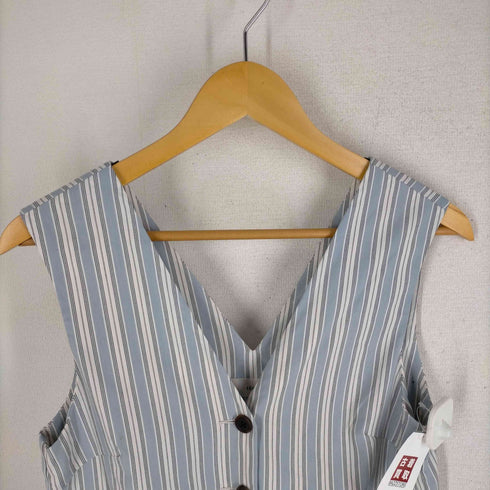 イエナ IENA 18SS マルチストライプサロペットオールインワン レディース 38