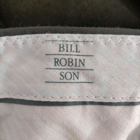 BILL ROBIN SON 2タックスラックス メンズ