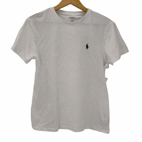 ポロラルフローレン POLO RALPH LAUREN ポニー刺繍 クルーネックTシャツ レディース import:S