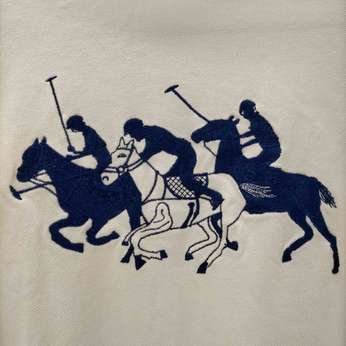 ポロバイラルフローレン Polo by RALPH LAUREN バック3連ビッグポニー 鹿の子ポロシャツ メンズ import:XXL