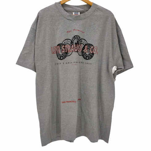 リーバイス Levis SHIRTS FOR JEANS USA製 プリントTシャツ メンズ import:XL