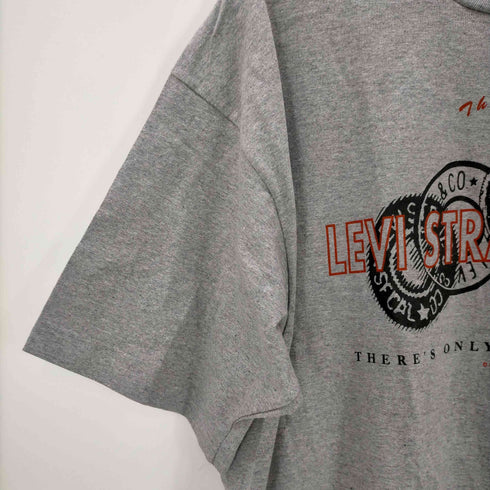 リーバイス Levis SHIRTS FOR JEANS USA製 プリントTシャツ メンズ import:XL
