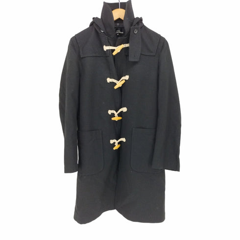 トリココムデギャルソン tricot COMME des GARCONS 09AW フード付 ウール ダッフル コート レディース import:M