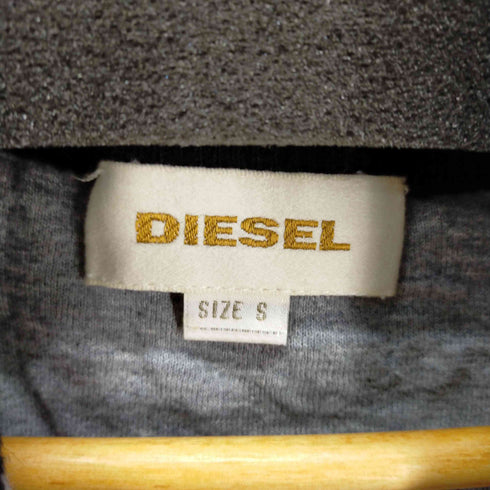 ディーゼル DIESEL パッチワークハイネックドライバーズニット メンズ
