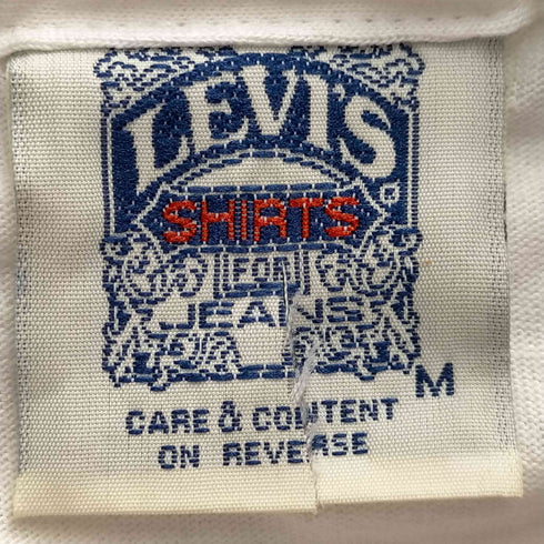 リーバイス Levis SHIRTS FOR JEANS USA製 プリントTシャツ メンズ import:M