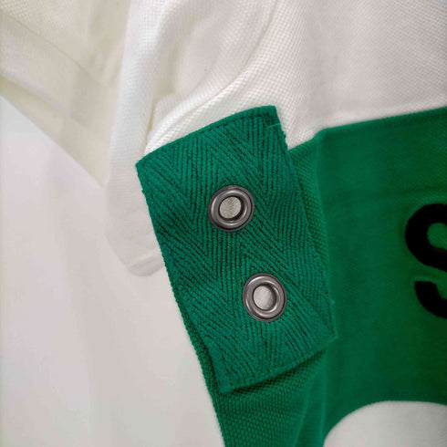 ポロバイラルフローレン Polo by RALPH LAUREN CUSTOM FIT 刺繍 ワッペン 半袖ラガーシャツ メンズ import:XXL