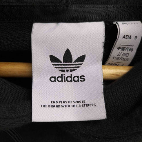 アディダスオリジナルス adidas Originals LOGO Blank HOODY BLACK メンズ 3XO