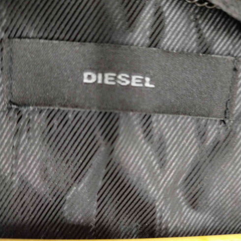ディーゼル DIESEL ウール混4ボタンストライプインナーベスト メンズ JPN:S